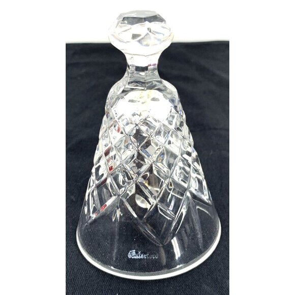 Waterford Crystal 12 Days of Christmas Bell Three French Hens Bell 1986 4.5" T - Picture 3 of 7